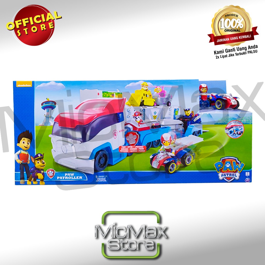 Jual Paw Patrol Patroller Rescue & Transport Vehicle Indonesia|Shopee Indonesia