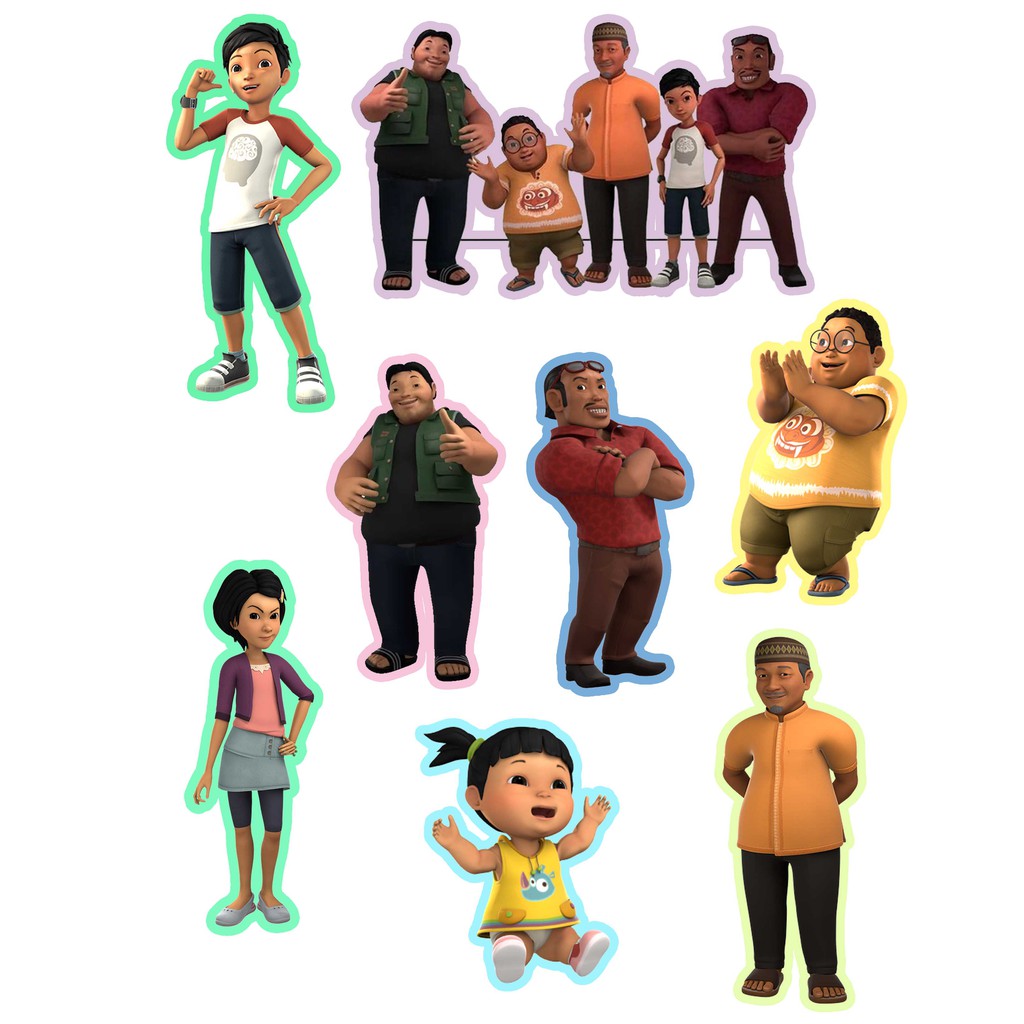 Jual Stiker Adit Sopo Jarwo Sticker Pack Anak Animasi Dennis Kartun  Indonesia|Shopee Indonesia