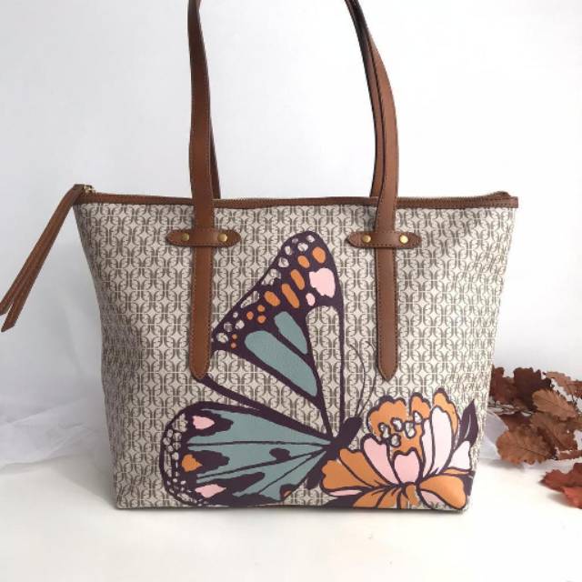 Jual Fossil Felicity butterfly tote bag Shopee Indonesia