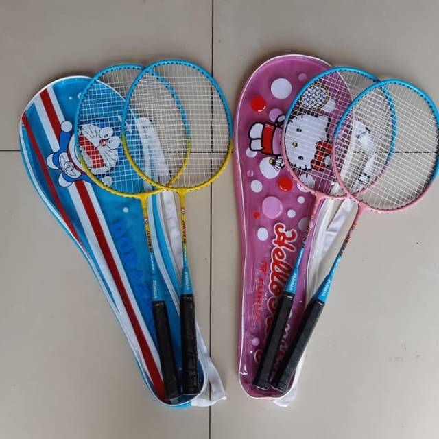 Jual Raket Badminton Anak Karakter - Mainan Racket Bulutangkis Edukatif | Shopee Indonesia