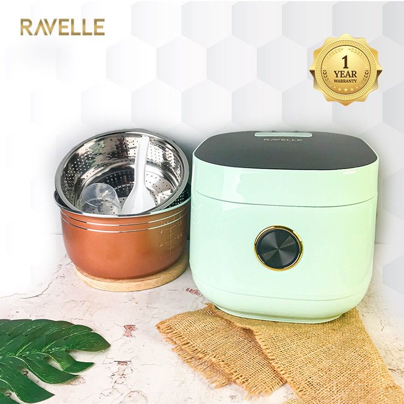 Jual Ravelle Digital Rice Cooker Low Carbo 3liter Shopee Indonesia