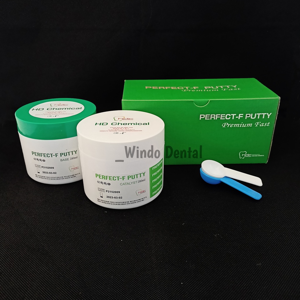 DENTAL PUTTY ELITE / RUBBER BASE / HEAVY BODY / DOUBLE IMPRESSION