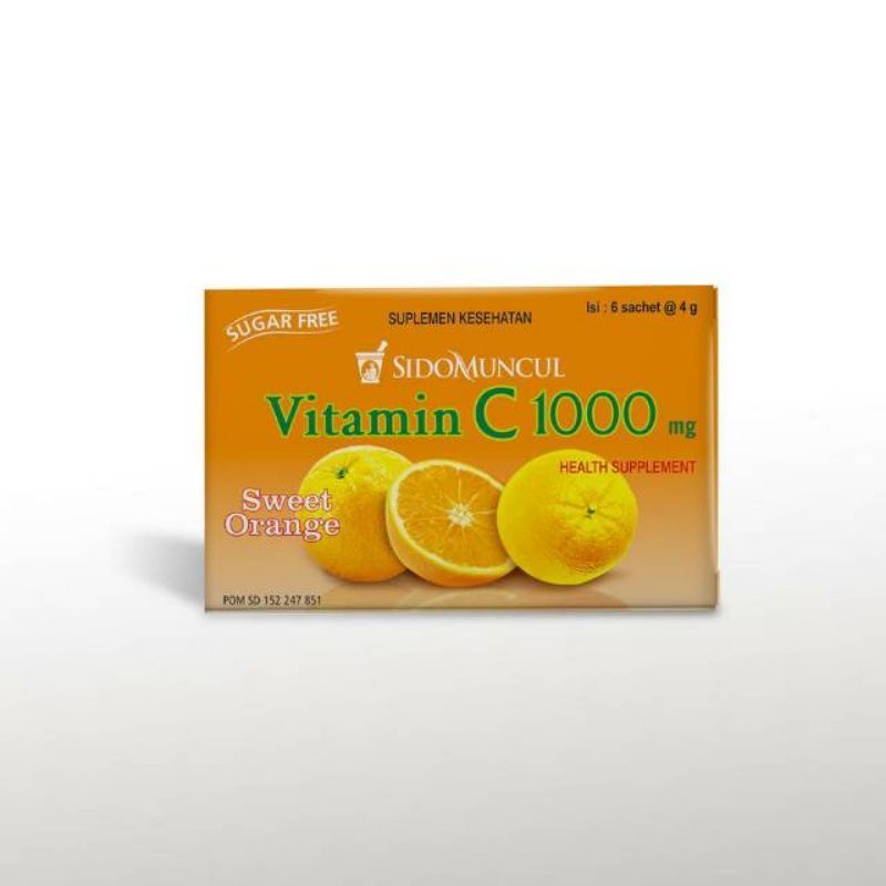 Jual Vitamin C 1000mg sido muncul sweet orange Vitamin C 1000mg sido muncul Lemon Shopee