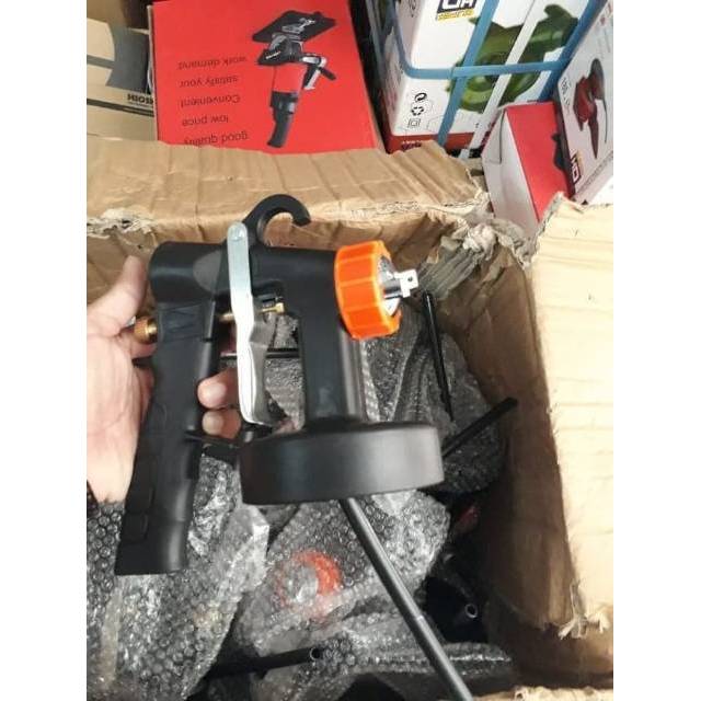 Kepala Spray Gun Listrik Paint Zoom Nozzle Metal/ Spare Part Gun Paint