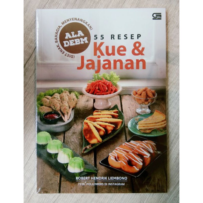 Buku 55 Resep Kue & Jajanan ala DEBM by Robert Hendrik Liembono