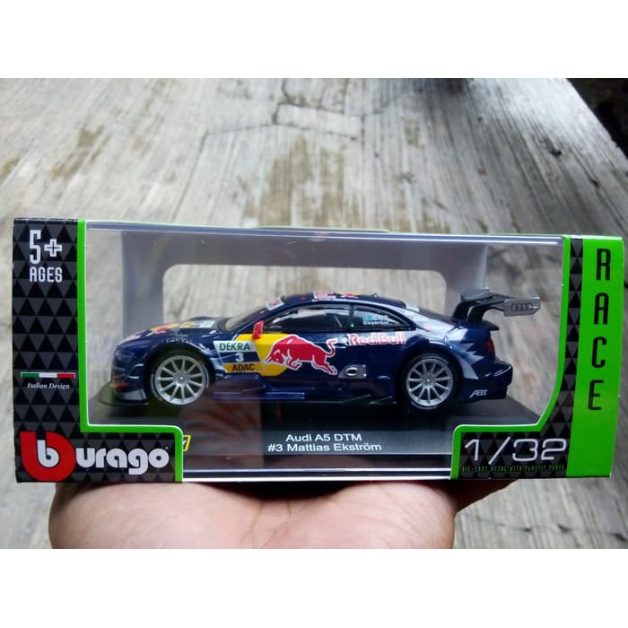 Jual Miniatur Mobil Bburago Audi A5 Model Mobil Balap Redbull Diecast | Shopee Indonesia