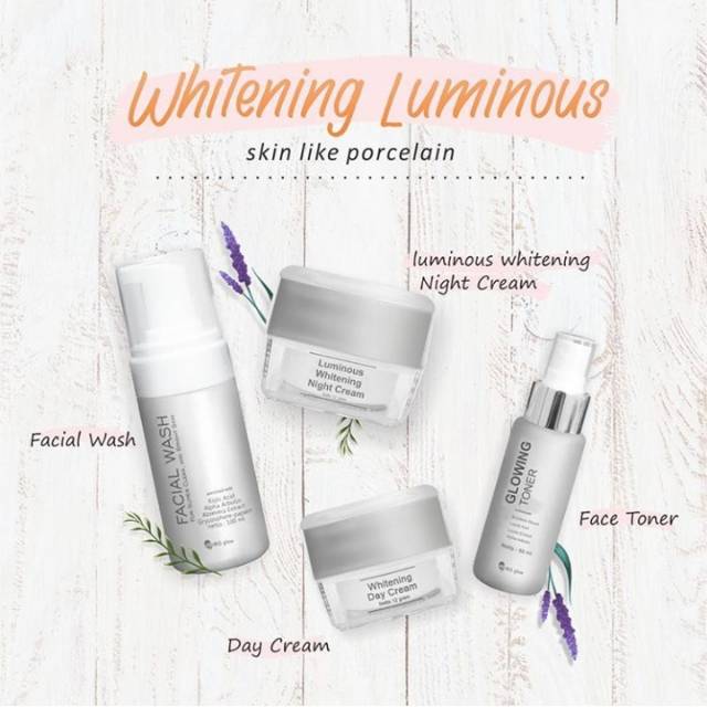 Jual Ms Glow Paket Luminous Whitening Series Indonesia