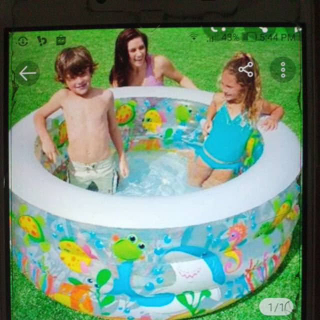 Kolam jumbo renang anak intex tinggi 56cm seri 58480