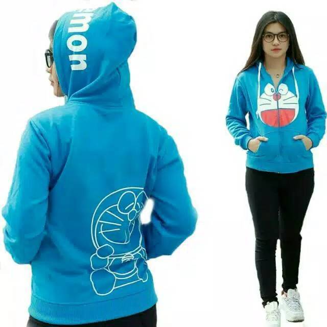Jaket Doraemon Jaket Hodie Doraemon Hodie Doraemon
