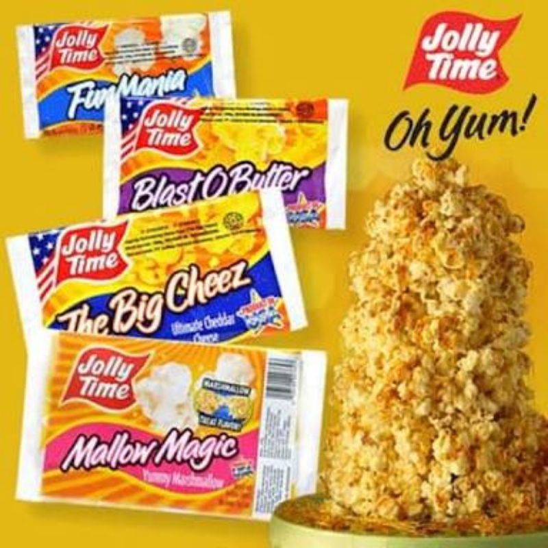 Jual Popcorn Jolly Time All Varian Termurah Indonesia