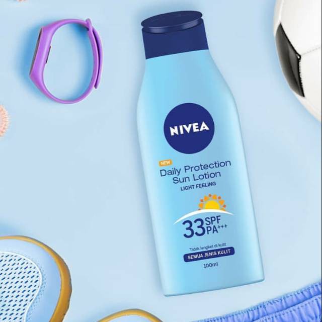 Jual Nivea body lotion daily protection sun lotion 100 ml Shopee