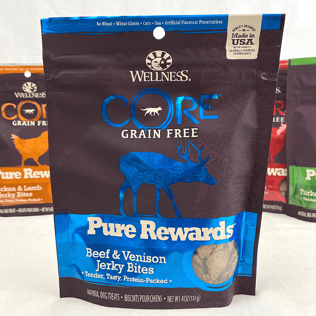 Jual WELLNESS Snack Anjing CORE Pure Reward Beef And Venison Jerky 113g