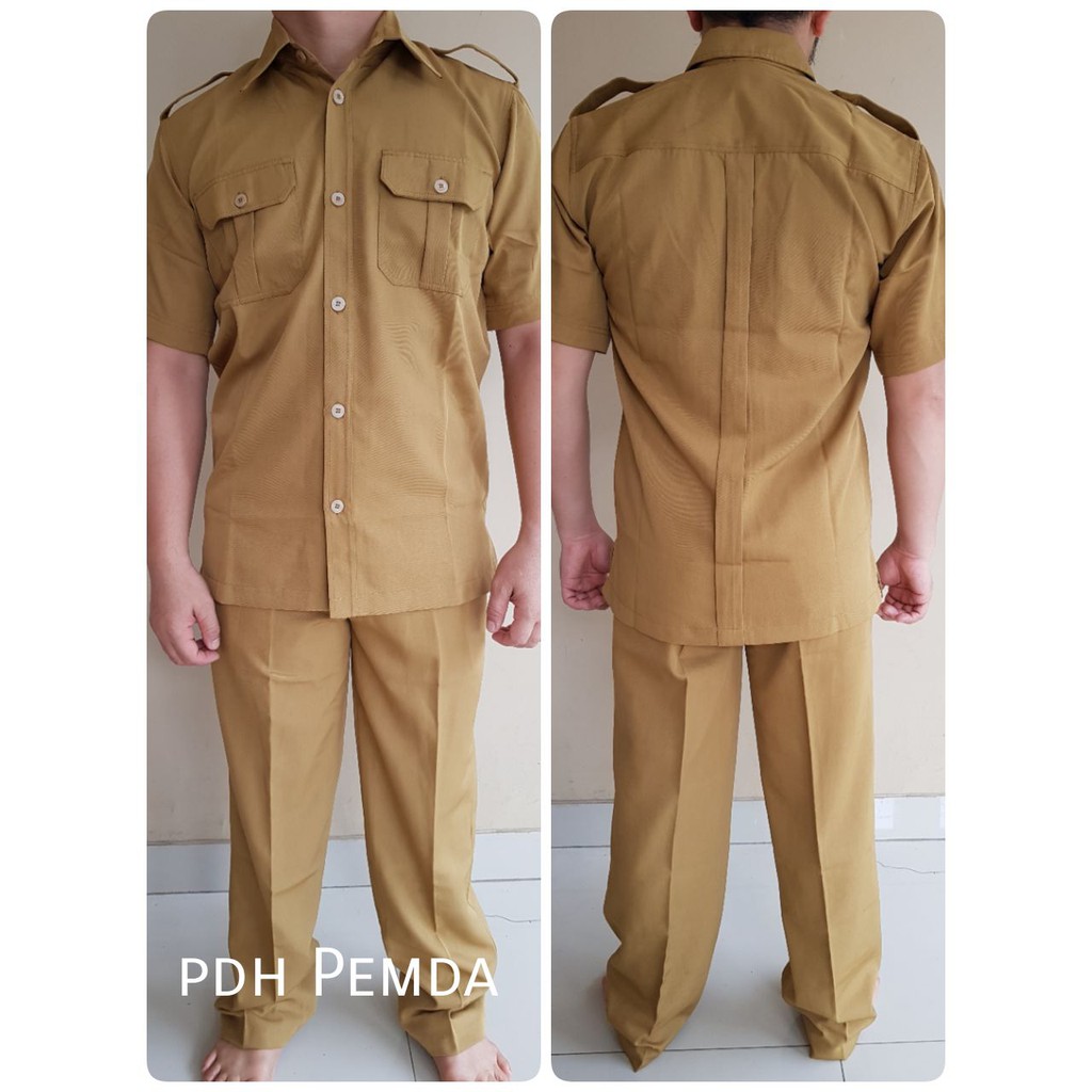 Jual Setelan baju kerja pria/Exclusive blazer pria/PDH pria pemda  Indonesia|Shopee Indonesia