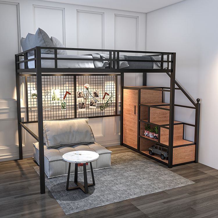 Jual Loft bed besi ranjang tempat tidur minimalis dipan divan besi