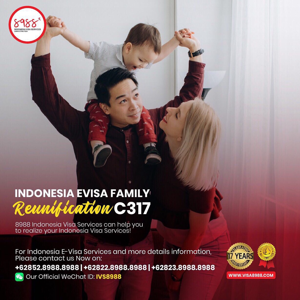 Jual EStay Permit for Family Reunification C317 / Visa Penyatuan