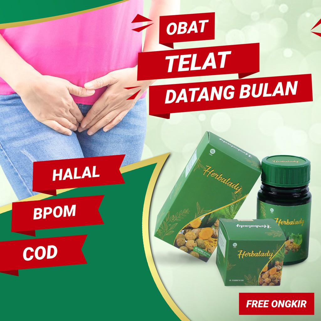HERBALADY OBAT TELAT DATANG BULAN / TELAT HAID AMPUH HERBAL. PEMBERSIH
