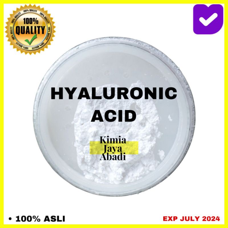 Jual Hyaluronic Acid / Sodium hyaluronate / Sodium hyaluronic 50 gram
