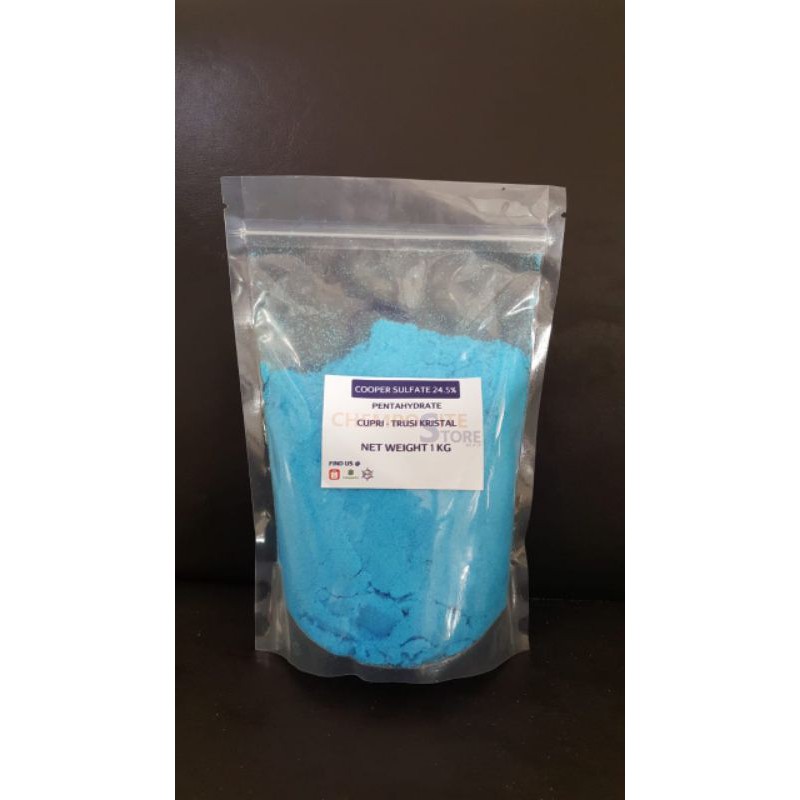 Jual copper sulphate / cooper sulfat / prusi / cupri / trusi bubuk