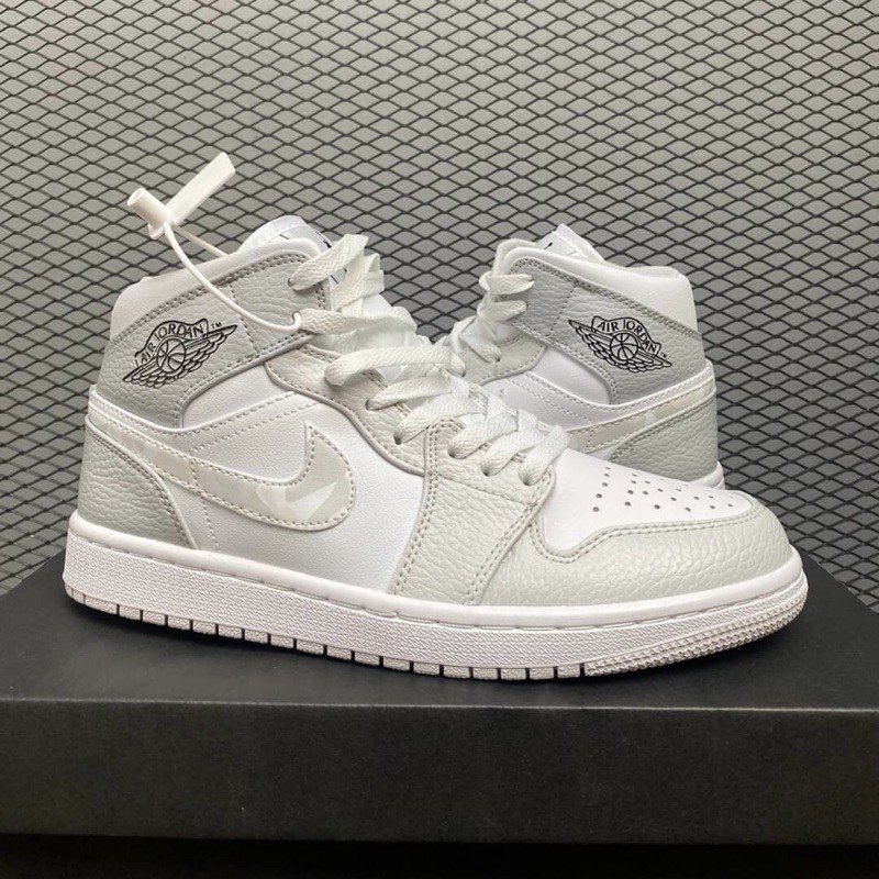Jual Nike Air Jordan 1 Mid Grey Camo | Shopee Indonesia