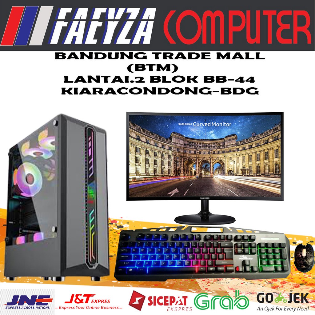 PC Gaming Fullset Intel Core I7 2600 Ram 16 Gb Vs VGA 2gb DDr5 Hemat