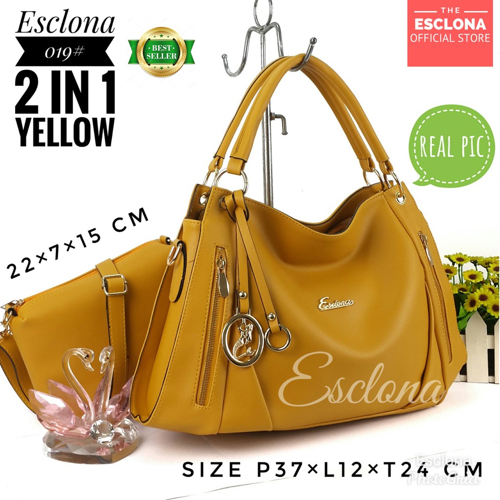 TAS WANITA HANDBAG ESCLONA TAS SELEMPANG WANITA TAS KERJA