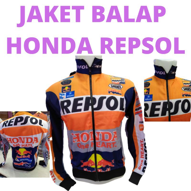 Jual Jaket Balap Motogp - Jaket Repsol Honda - Jaket Sunmori Indonesia|Shopee Indonesia