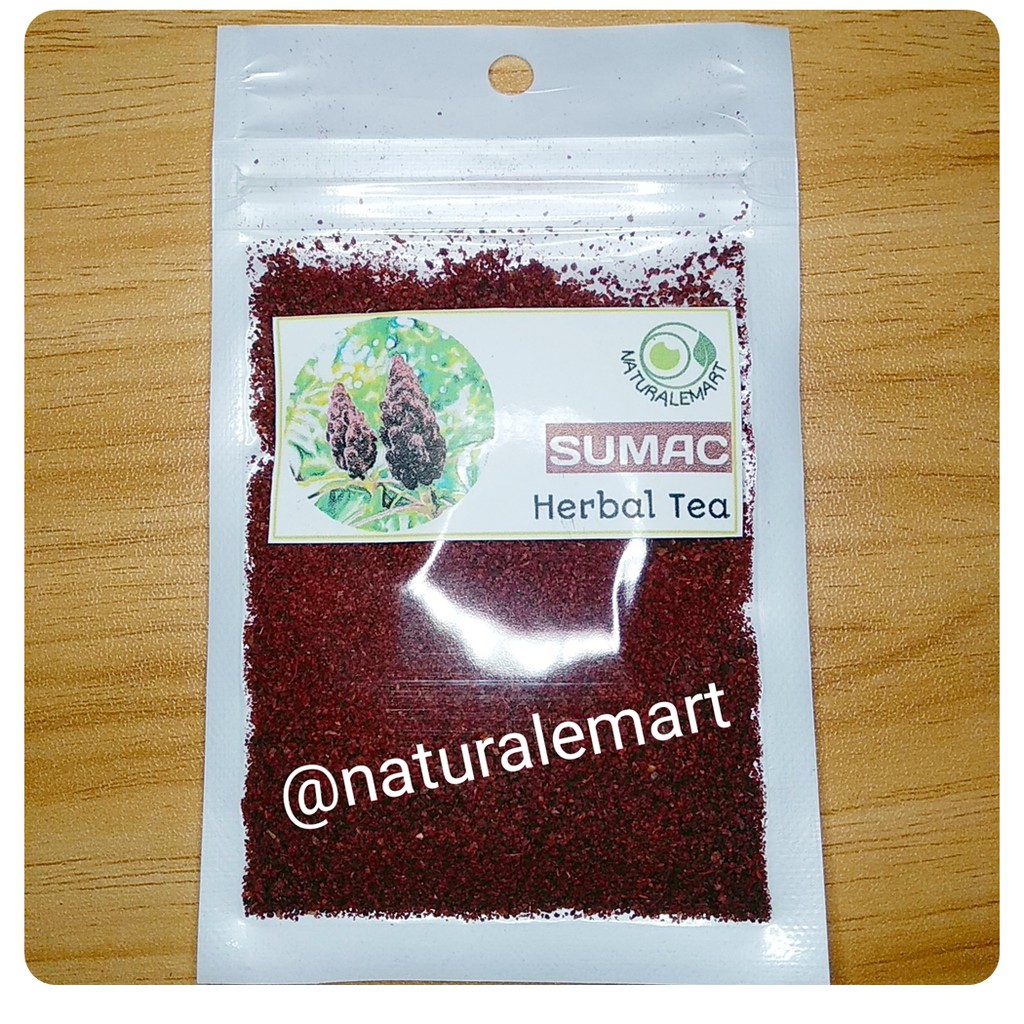 Jual Teh Sumac Kering Tisane Buah Berry Sumak Bubuk Powder Herbal Fruit