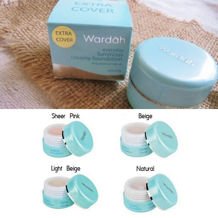 Perbedaan Wardah Creamy Foundation Light Feel Dan Extra Cover Tips Membedakan