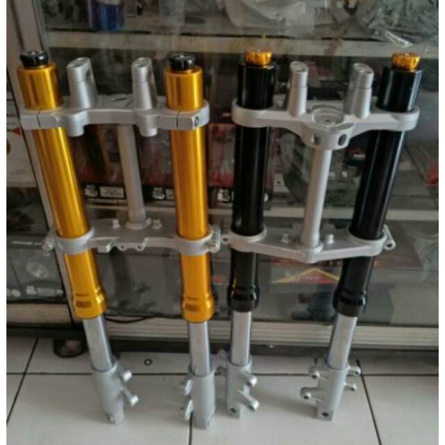 Shock depan up side down pnp vixion new old byson scorpio ubahan motor tiger cb150 megapro