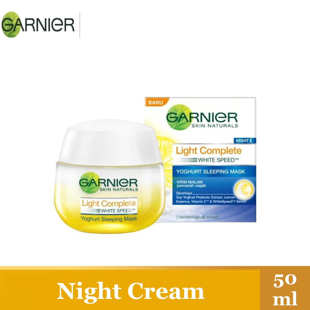 Garnier Light Complete White Speed Yoghurt Sleeping Mask 50ml