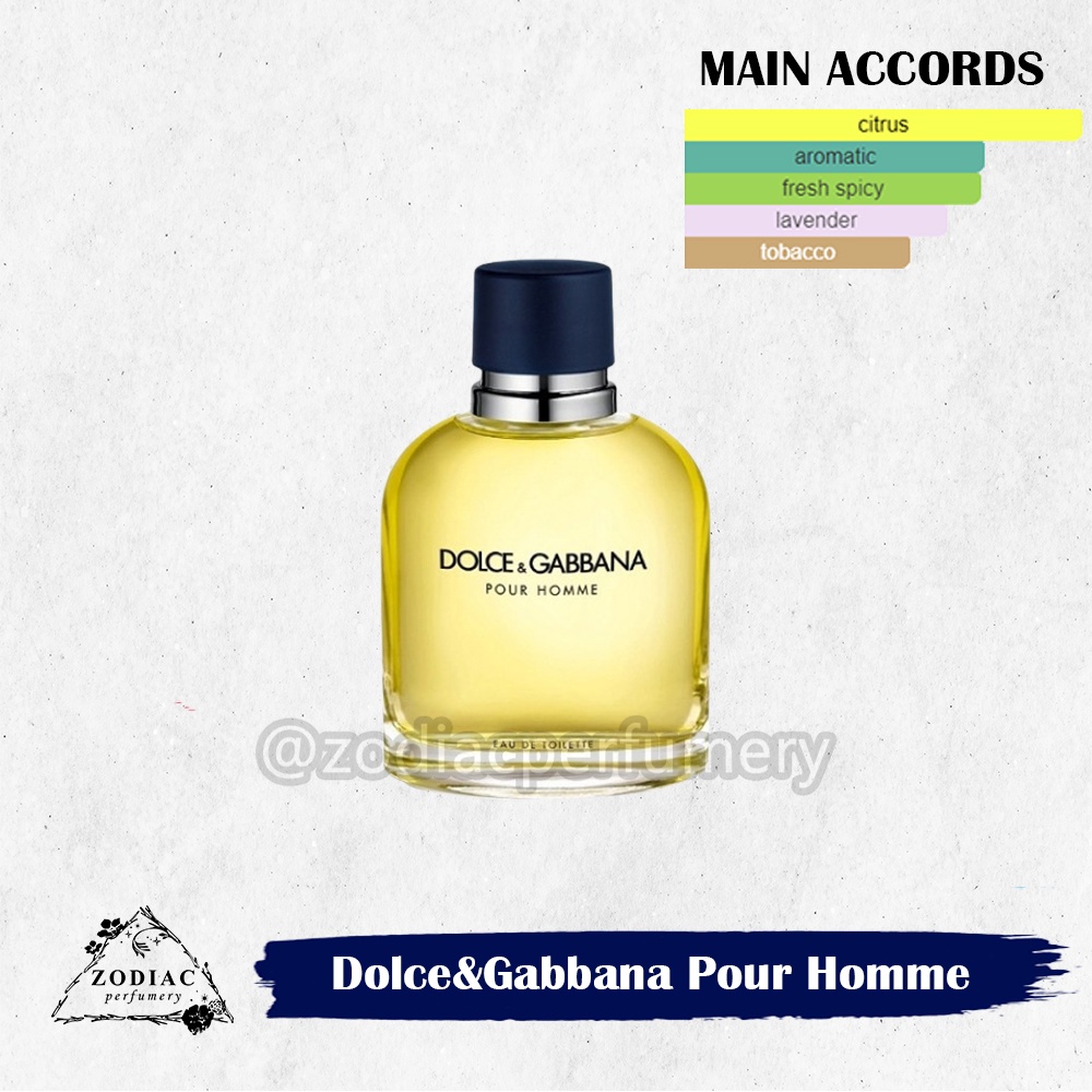 Jual Dolce & Gabbana Pour Homme Edt 125Ml [100% Original] | Shopee Indonesia