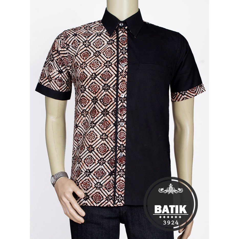 Jual 3924 - Batik Premium - Bahan Katun Primis Halus - Kemeja Pria - Batik  Malang - OOTD - Kemeja Pria Indonesia|Shopee Indonesia