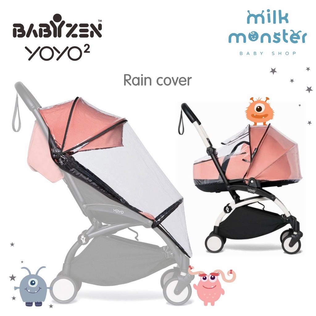 Jual Babyzen Yoyo Rain Cover 0+ Newborn Pack / Kanopi Stroller Bayi dan