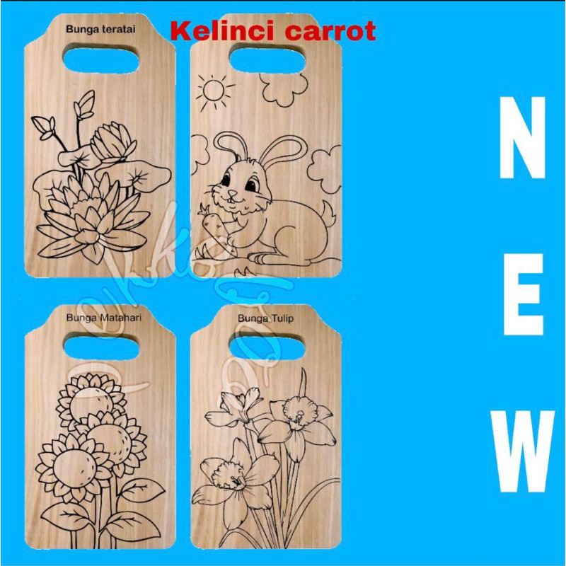 Jual Talenan Kayu / Kreatifitas Anak / Talenan Lukis Indonesia|Shopee Indonesia 800_x_800_jpg