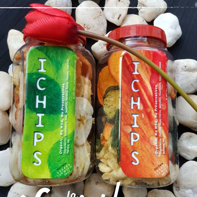 ICHIPS Keripik Buah dan Sayur Organik Shopee Indonesia