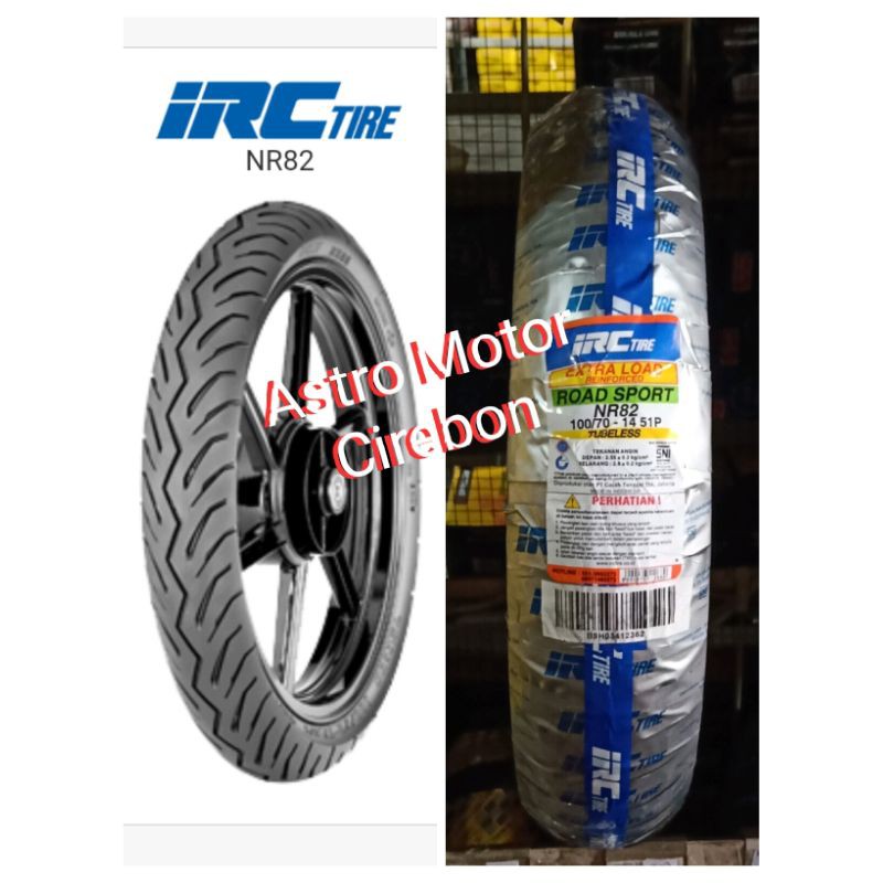 Ban IRC Fino Grande 100/7014 NR 82 Tubeless Shopee Indonesia