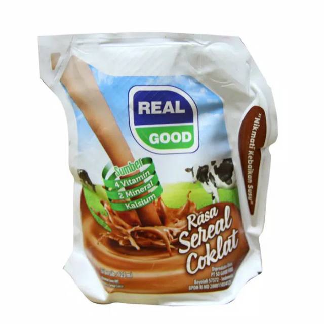 Jual Susu Real Good Eaa 125Ml Kemasanteko Coklat, Strawberry, Sweet Cheese | Shopee Indonesia