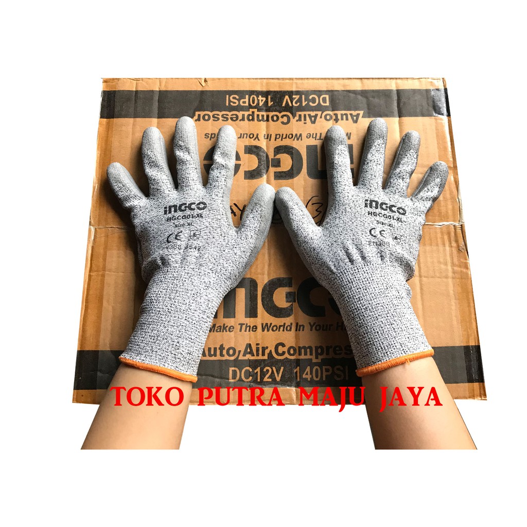 Sarung Tangan Pengaman Anti Potong Cut Resistance Gloves
