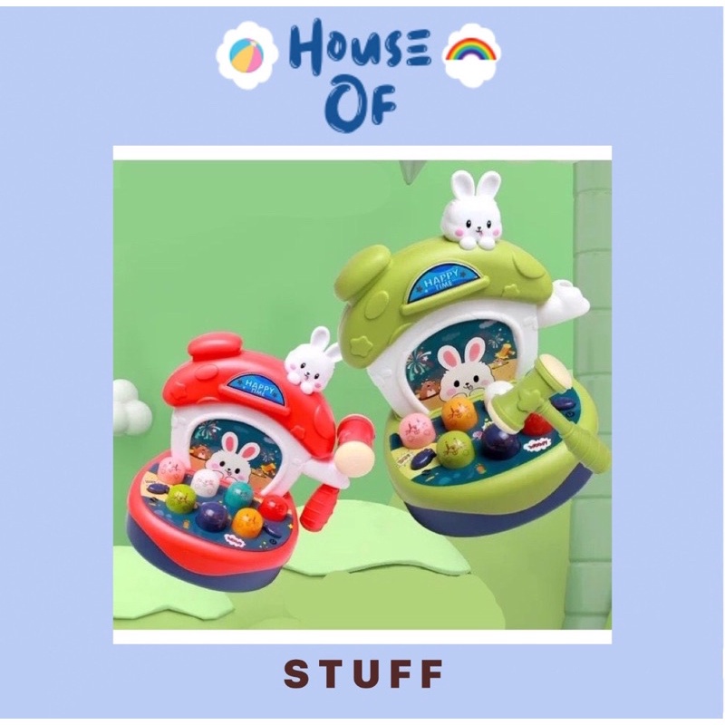Jual Mainan Anak Happy Hamster Mainan Pukul Tikus Edukasi Musik Anak Balita Indonesia|Shopee Indonesia