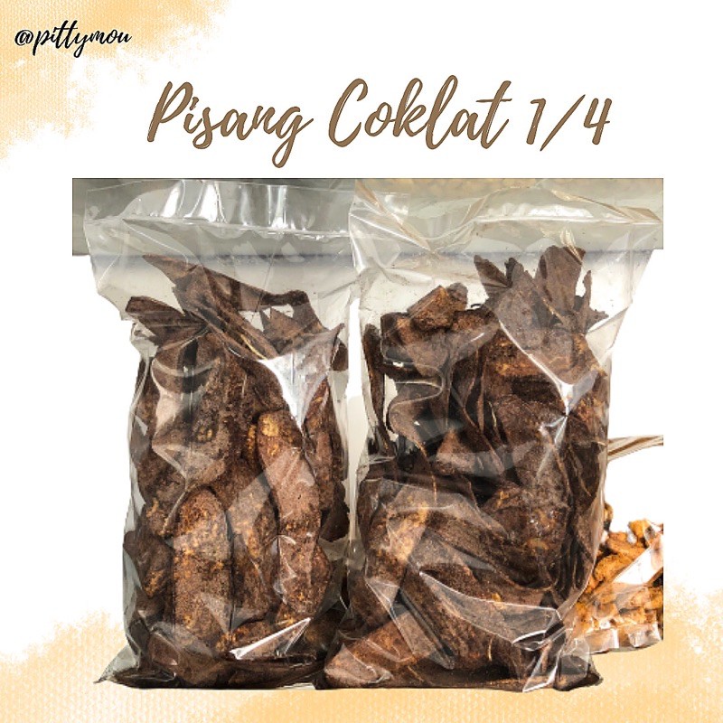 Jual Keripik Pisang Rasa Coklat 1/4 | Shopee Indonesia