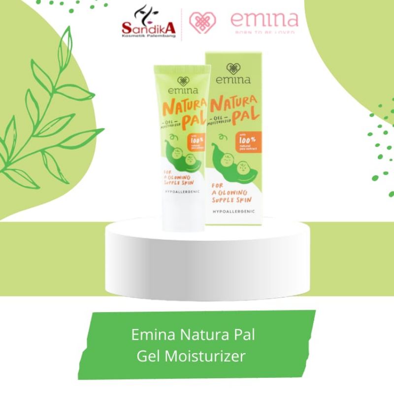 Jual Emina Natura Pal Gel Moisturizer 20ml Shopee Indonesia
