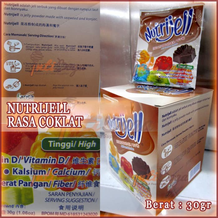Jual Nutrijell Coklat 30Gr | Shopee Indonesia