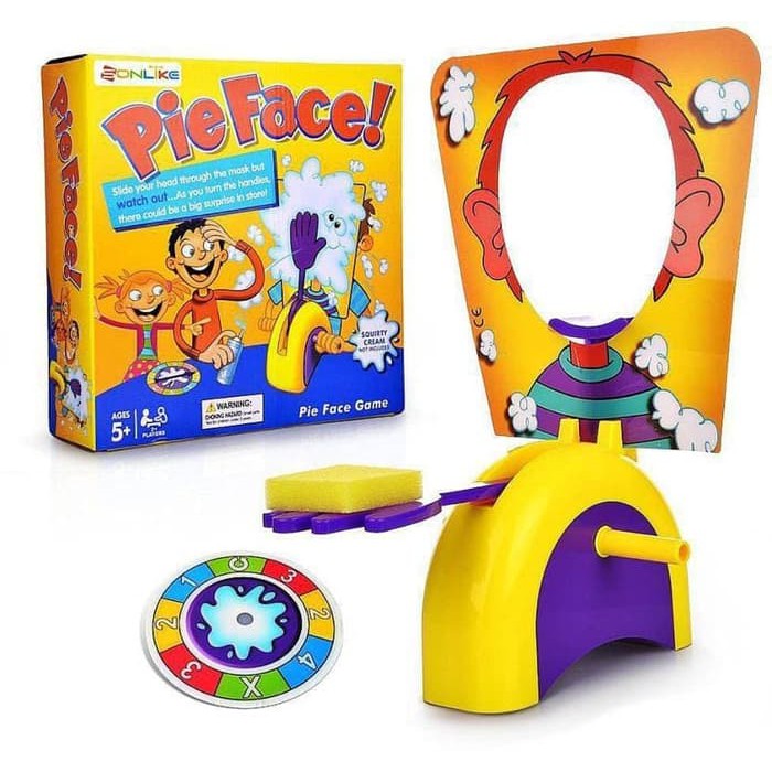 Jual Mainan Edukasi Anak Keluarga Laki Perempuan Dewasa Pie Face Game Lucu | Shopee Indonesia