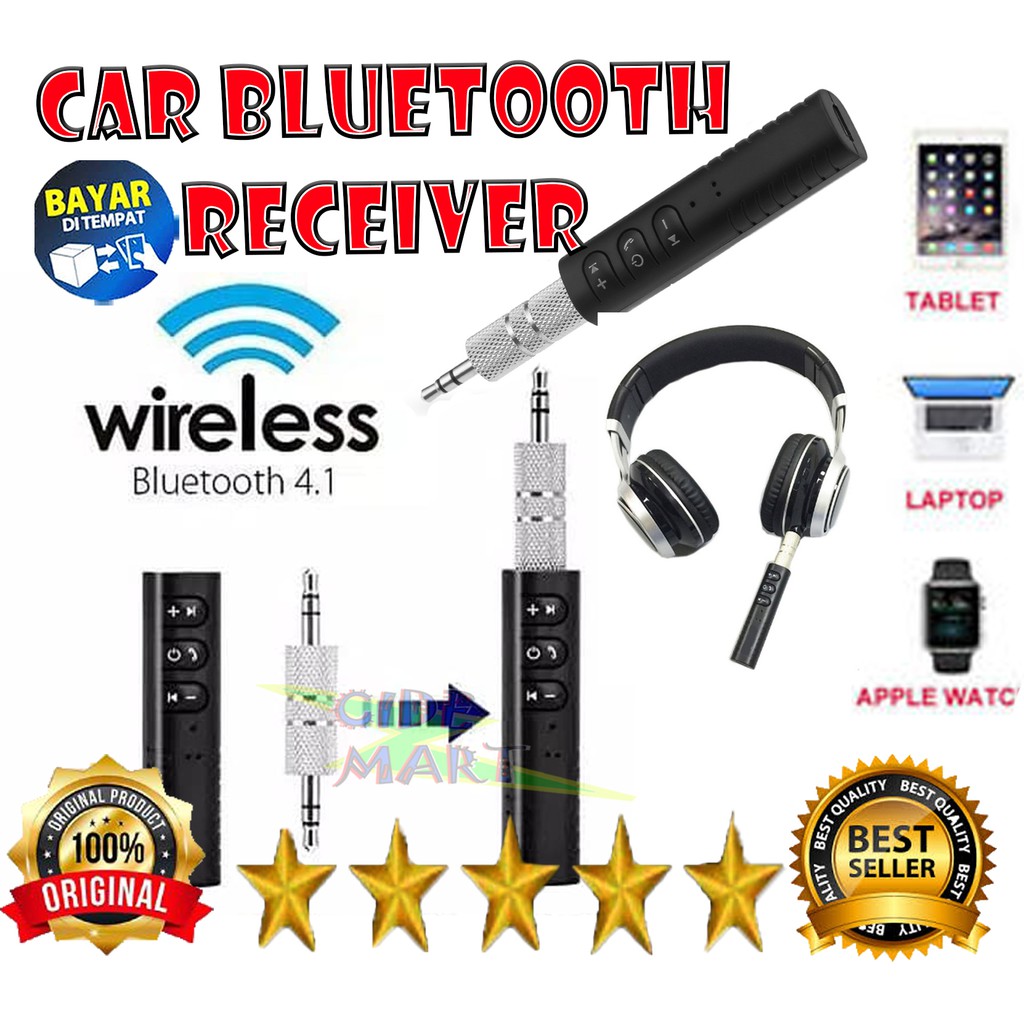 Jual [ORIGINAL] BLUETOOTH WIRELESS AUDIO RECEIVER JACK MUSIC BT301