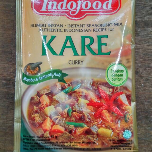 Bumbu kare Indofood Shopee Indonesia