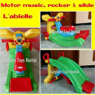 Jual Sewa Mainan Anak Surabaya Labielle 2 In 1 Slide And Rocker | Shopee Indonesia