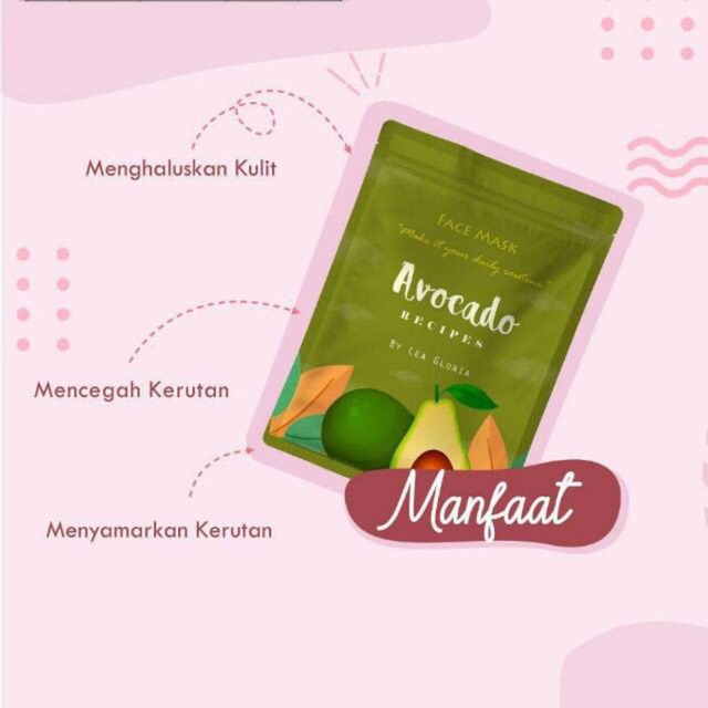 Masker Organik by Lea Gloria / Avocado | Shopee Indonesia