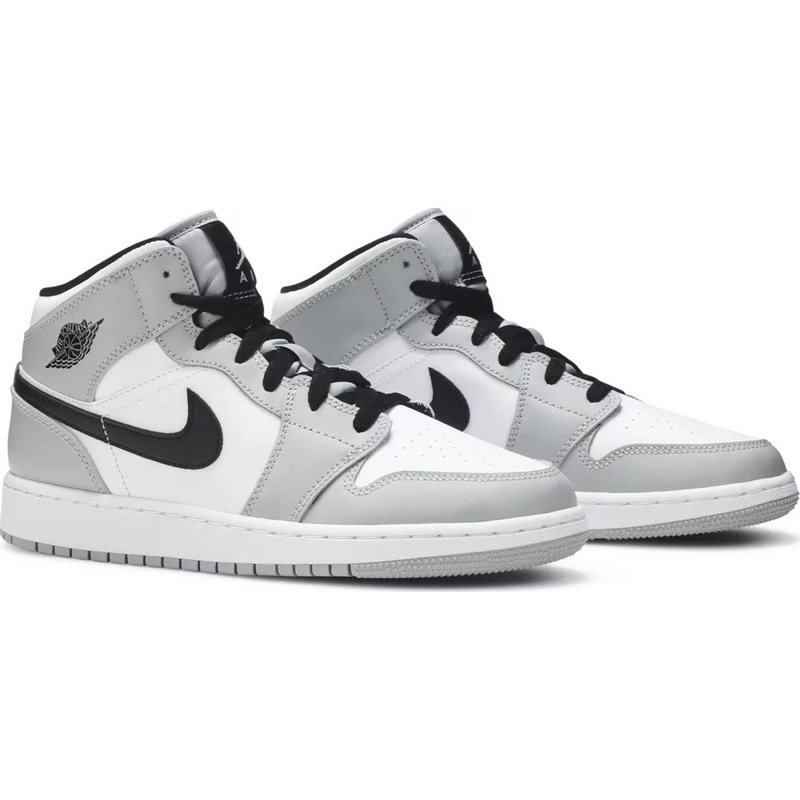 Jual Nike Air Jordan 1 Mid Smoke Grey Original 100% Bnib Indonesia|Shopee Indonesia