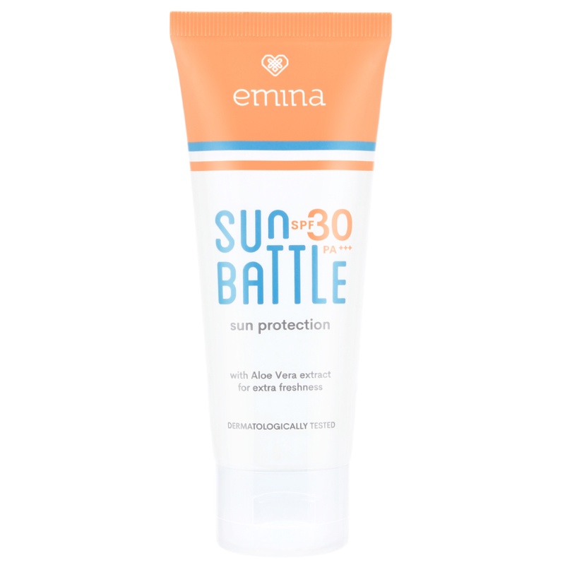 Jual EMINA Sun Battle SPF 30 PA+++ 60 ml Sunscreen Sunblock Shopee