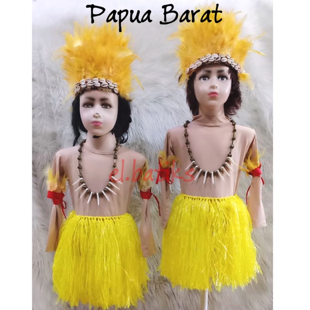 Pakaian Adat Papua Barat Bernama Baju Adat Tradisional